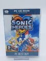 Sonic Heroes für  PC Spiele SEGA ohne Anleitung  Sprache Dänisch 