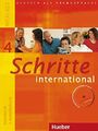 Schritte International: Kursbuch und Arbeitsbuch 4 mit CD  by Unknown 3190018545