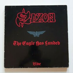 SAXON VINYL LP: THE EAGLE HAS LANDED - LIVE (1982)