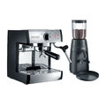 Graef ES 702 + CM 702 Set Siebträger Kaffeemühle Kaffeemaschine Espressomaschine