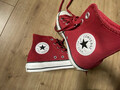 Converse High Red  Sneaker Schuhe in Rot Gr. 37,5 Gebraucht & sehr gepflegt