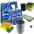 MANN-FILTER Inspektionspaket MANNOL 7L Special Plus 10W-30 für Fiat Tipo 1.9 TD