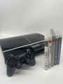 Sony PlayStation 3 PS3 FAT 80 GB CECHL04 mit Controller und Spiele