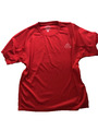 Herren Fitness  Shirt /  Sport / rot / kurzarm /  Gr.  M