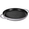 Grillpfanne GUSSEISEN Gemüsepfanne INDUKTION Pfanne Bratpfanne STAUB GRILL 30 cm