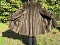 Nerzmantel Nerz Geschoren Pelzmantel Pelz Mink Fur Coat visone Pelliccia grün