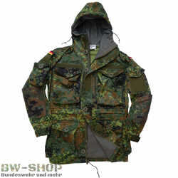 ORIGINAL BUNDESWEHR EINSATZJACKE LEO KÖHLER KSK SMOCK BW PARKA FLECKTARN / TROPE