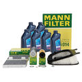 MANN Filterset 4-tlg + 6L ORIGINAL 5W30 Motoröl für BMW X3 F25 18-30d N47 N57