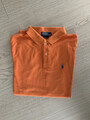 POLO RALPH LAUREN Herren Poloshirt Polohemd Gr. L Polo Slim Logo 12819 Orange