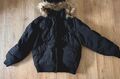 herren winter jacke mit Pelzkapuze L