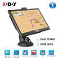 2024 7 Zoll XGODY Navigationsgerät für Auto LKW PKW GPS Navi TypeC Bluetooth MP3