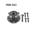 1x Radlagersatz SKF VKBA 3643 passend für AUDI SEAT SKODA VW VW (FAW)