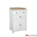 Kommode Schrank Regal Sideboard weiß Shabby Chic Holz Beistellschrank Anrichte