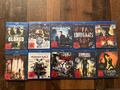 Blu Ray Horror Filmsammlung, Konvolut, 10 Filme Bundle Horror FSK 18 NEU OVP