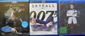 James Bond - Daniel Craig - Casino Royale Deluxe - Skyfall - Spectre (Blu-ray)