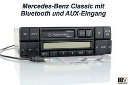 Mercedes Classic Bluetooth AUX MP3 Becker BE2010 Radio W124 W202 R170 W210 W163