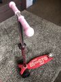 Maxi Micro Scooter Faltbarer LED Scooter Deluxe Pink Alter 5-12