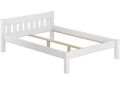 Doppelbett Ehebett weiß Futon Kiefer massiv 160x200 Bettgestell Gästebett Holz