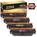 MIT CHIP Toner für HP 220X W2200X Color Laserjet Pro 4202dn 4301dw 4302dw 4303dw