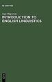 Introduction to English Linguistics (Mouton Textbook) vo... | Buch | Zustand gut