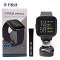 Fitbit Versa 2 SmartWatch Activity Fitness Tracker w ALEXA Heart Rate - BLACK/DE