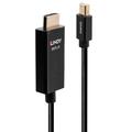 LINDY Anschlusskabel Mini DisplayPort Stecker, HDMI-A Stecker 3.00m  (US IMPORT)