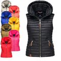 Navahoo Damen Weste Steppweste Frühlings  Übergangsjacke bodywarmer SHADAA