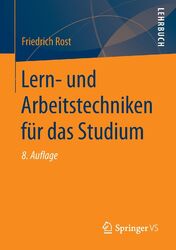 Lern- und Arbeitstechniken für das Studium | Friedrich Rost | Taschenbuch | xi