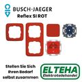 Busch Jaeger 20 EUC-217-101 Reflex SI ROT Schalter Steckdose Auswahl NEU