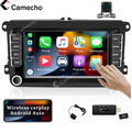 DAB+ 7" Carplay Android  Autoradio GPS Navi + Kamera für VW GOLF 5 6 Passat Polo