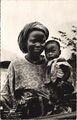 PC LA MERE ET L'ENFANT DAHOMEY BENIN ETHNISCHE TYPEN (a27758)