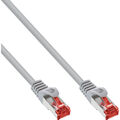 Netzwerkkabel Cat.6 Patchkabel 1,0m Grau S/FTP PiMf  LAN DSL PVC CCA 15 Stück