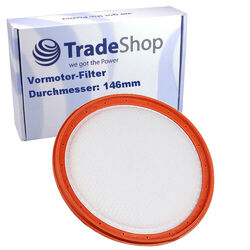 Vormotor Filter Motorschutzfilter für Dirt Devil Centec 2 M2288-0 M2288-1