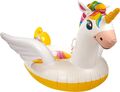 Intex Aufblasbar Einhorn 201x140x97cm Spiele Kinder Meer Schwimmbad See B Ware