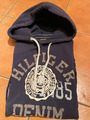 Herren Sweatshirt mit Kapuze Hilfiger Denim, Gr. L, blau