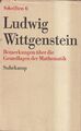 Buch: Bemerkungen über die Grundlagen der Mathematik, Ludwig Wittgenstein, 1974