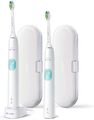 Elektrische Schallzahnbürste Weiß Philips Sonicare 4300 Doppelpack Weißere Zähne