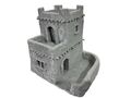 Großes Desert Mud House 4 28mm Tabletop Wargaming Gebäude Gelände 3D gedruckt