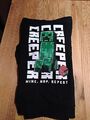 Hoodie Mojang Minecraft Schwarz Grün Creeper 158 164 Sehr guter Zustand!!!