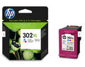 HP 302XL Dreifarbig color Original Neu Druckerpatrone F6U67AE Tinte