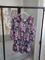 Garden Romantic Blusenshirt  3/4 Arm, Dezent Transparent, Gr. 42/44