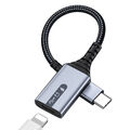 USB-C zu 8 Pin Adapter - Kompatibel mit 8 Pin Weiblich auf USB-C Konverter