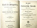 Die Kunst die Italienische Sprache schnell zu erlernen. / um 1900 / Hartleben