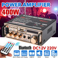 400W Bluetooth Mini Verstärker HiFi Power Audio Stereo Bass AMP 2USB MP3 FM Auto