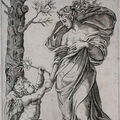 Lorenzo di Musi Pace Allegorie des Friedens Barock Italien Kupferstich 16 Jh