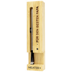 Meater Weihnachts-Edition "Der beste Papa"  Grillthermometer Holz