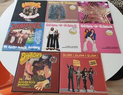 8 Vinyl LPs 70s Bootboy Glam Rock Bovver Rock Junkshop Hector Slade Sweet NM