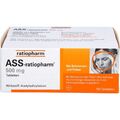 ASS-ratiopharm 500 mg Tabletten 100 St PZN 03416422