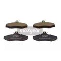 1x ORIGINAL® Maxgear 19-2945 Bremsbelagsatz, Scheibenbremse Hinten, exkl.