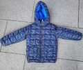 ESPRIT WINTERJACKE JUNGE GRÖßE 104 110 NEUWERTIG BLAU STEPPJACKE